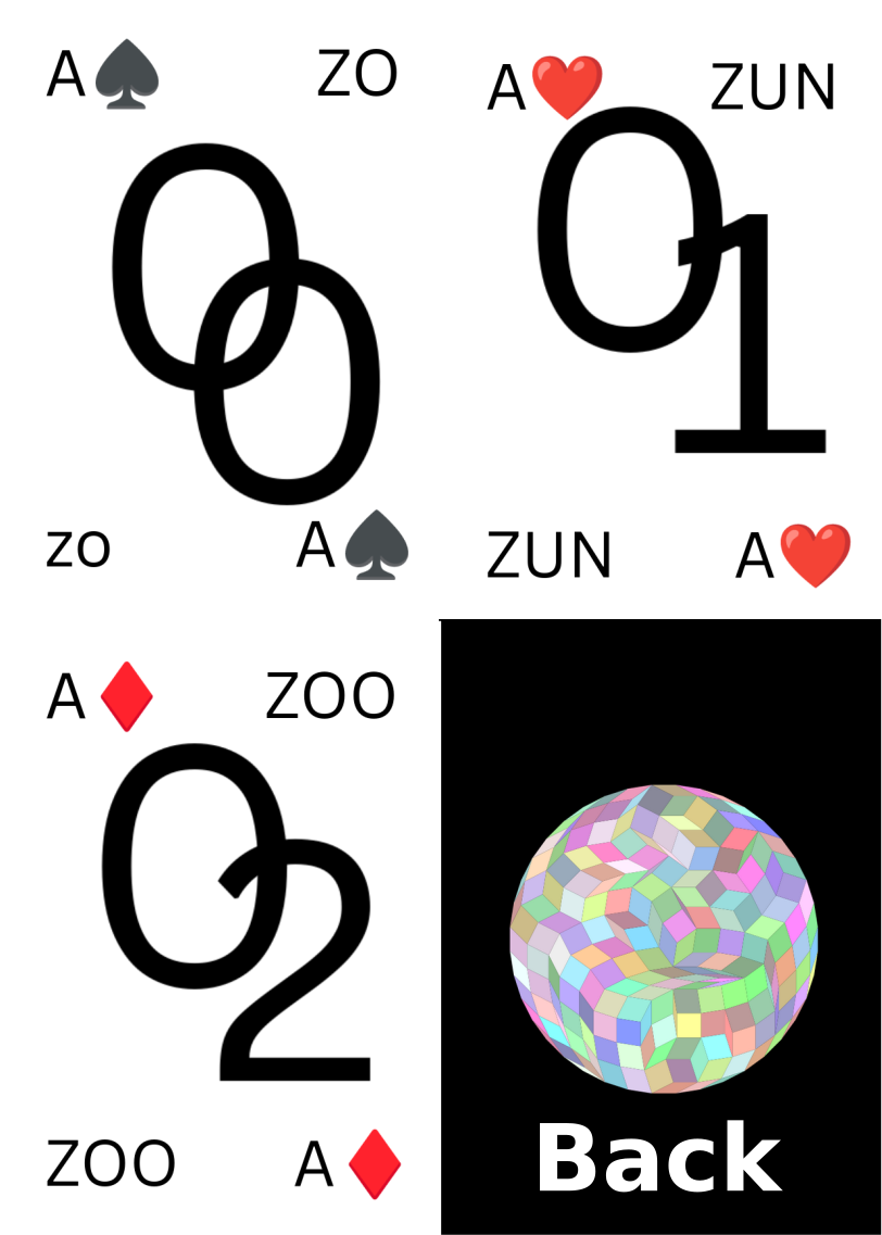 Hunimal Cards Design